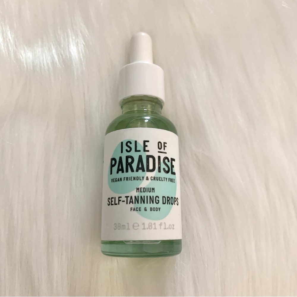 Isle of Paradise Medium Self Tanning Drops Face & Body